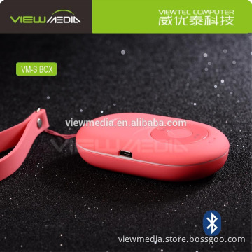 VM-SBOX novetly bluetooth speaker with remote shutter